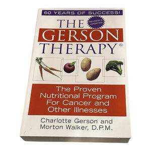The Gerson Therapy Gerson Walker Kensington White Trade PB USA Cancer Health